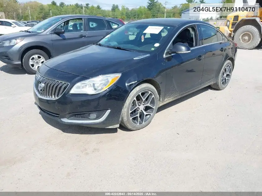 2017 Buick Regal Turbo Sport Touring VIN: 2G4GL5EX7H9110470 Lot: 42222643