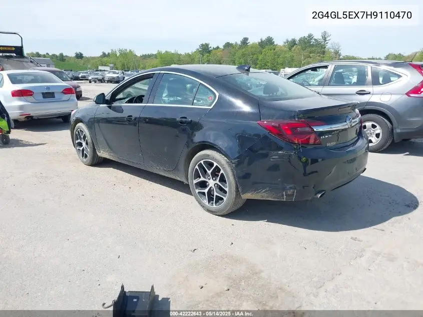 2017 Buick Regal Turbo Sport Touring VIN: 2G4GL5EX7H9110470 Lot: 42222643