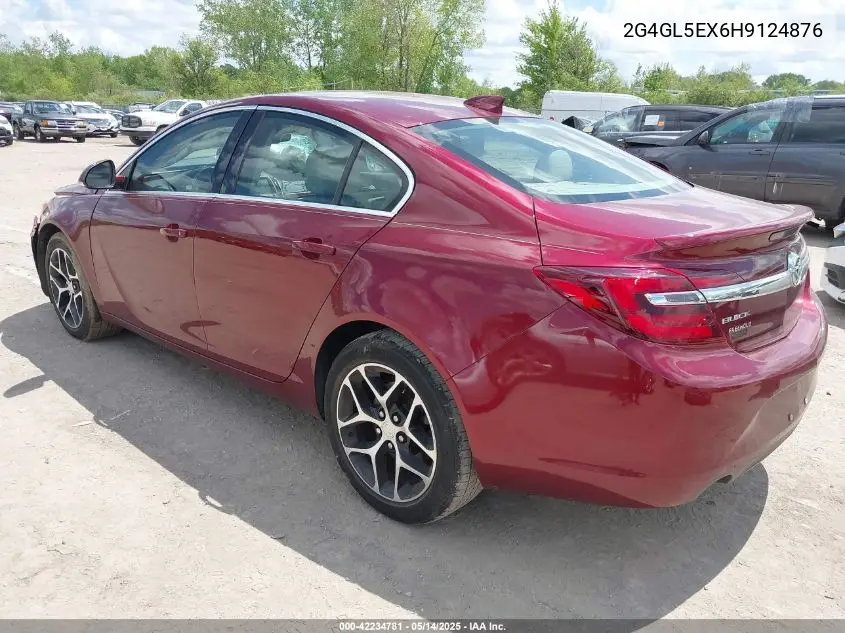 2017 Buick Regal Turbo Sport Touring VIN: 2G4GL5EX6H9124876 Lot: 42234781