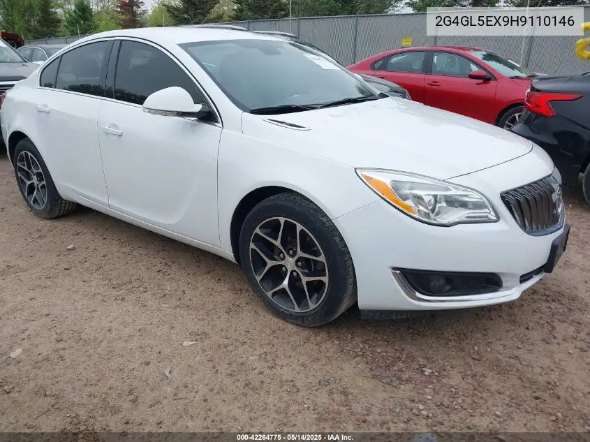 2017 Buick Regal Turbo Sport Touring VIN: 2G4GL5EX9H9110146 Lot: 42264775