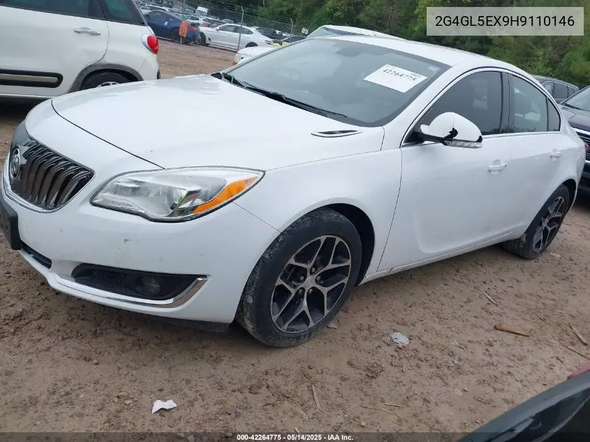 2017 Buick Regal Turbo Sport Touring VIN: 2G4GL5EX9H9110146 Lot: 42264775