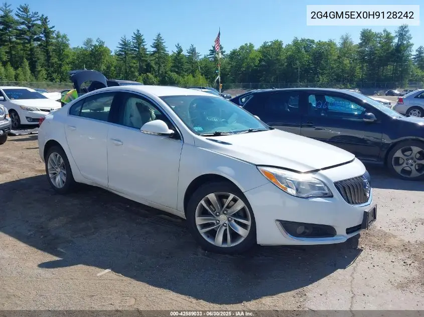 2017 Buick Regal Turbo VIN: 2G4GM5EX0H9128242 Lot: 42589033
