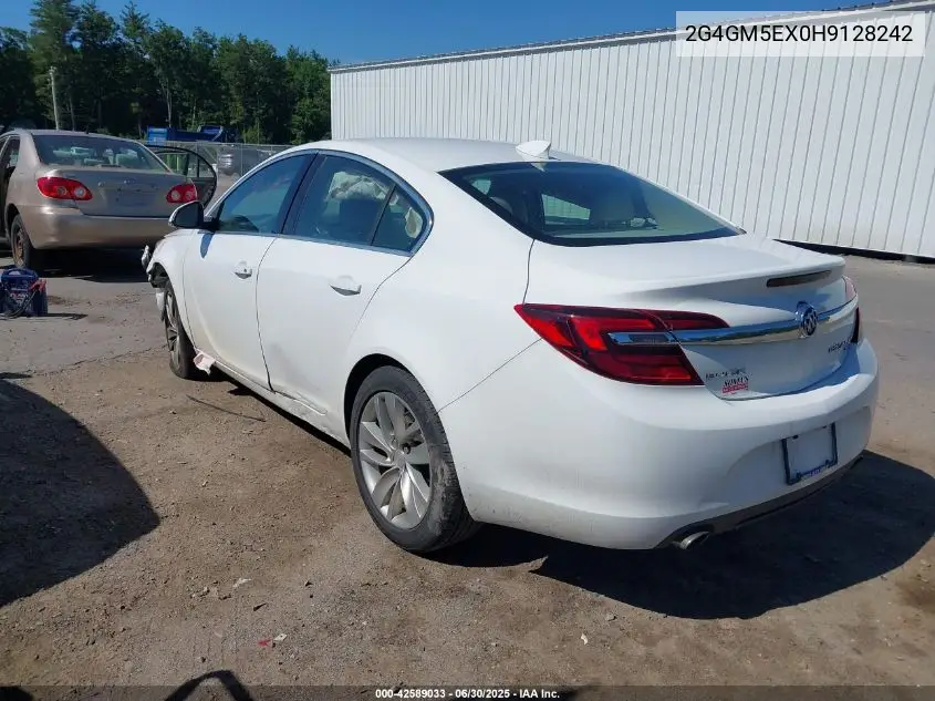 2017 Buick Regal Turbo VIN: 2G4GM5EX0H9128242 Lot: 42589033