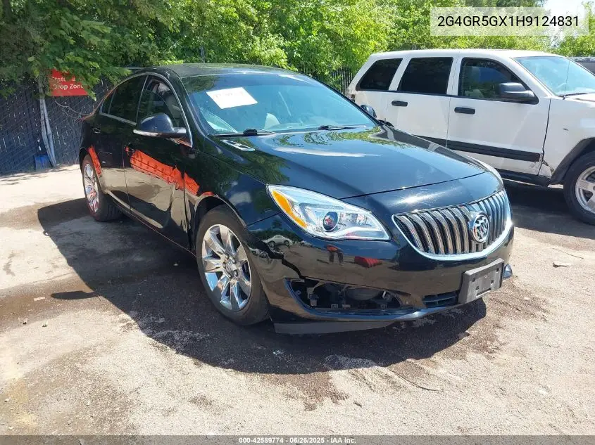 2017 Buick Regal Turbo Premium Ii VIN: 2G4GR5GX1H9124831 Lot: 42589774