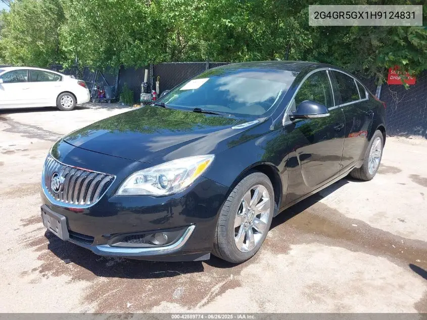 2017 Buick Regal Turbo Premium Ii VIN: 2G4GR5GX1H9124831 Lot: 42589774