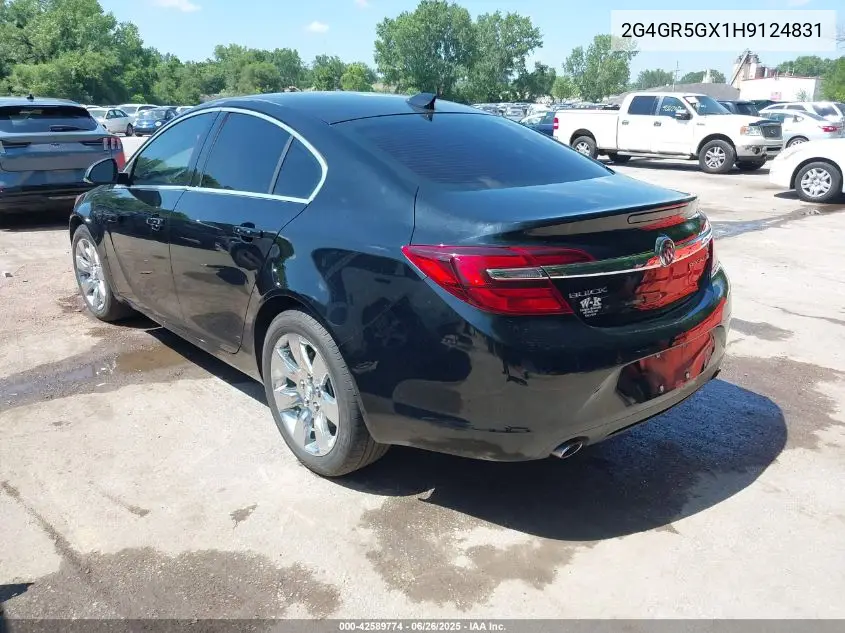 2017 Buick Regal Turbo Premium Ii VIN: 2G4GR5GX1H9124831 Lot: 42589774