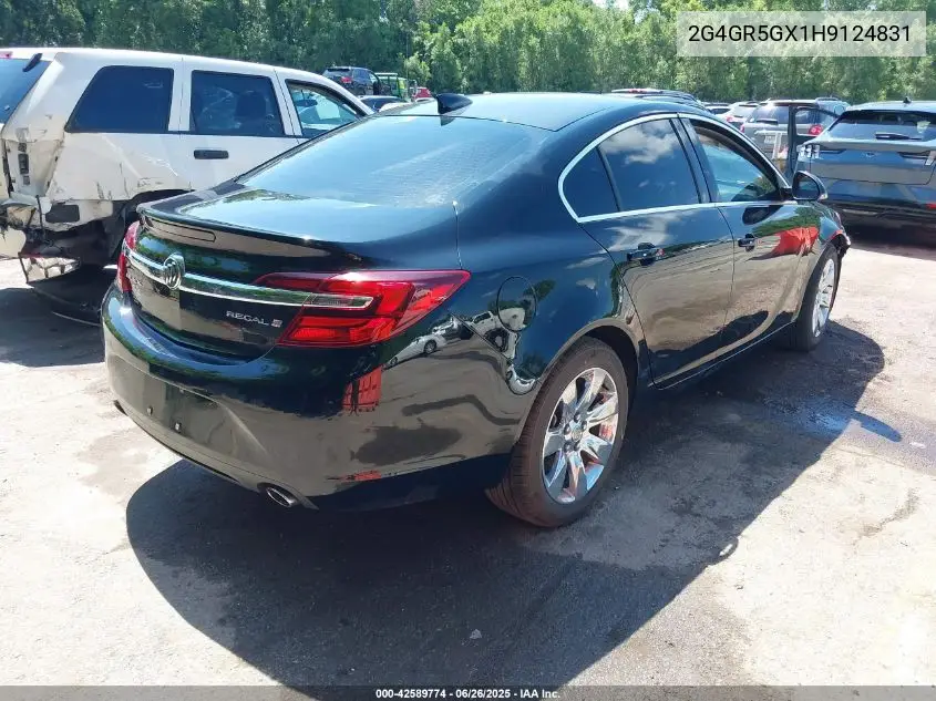 2017 Buick Regal Turbo Premium Ii VIN: 2G4GR5GX1H9124831 Lot: 42589774