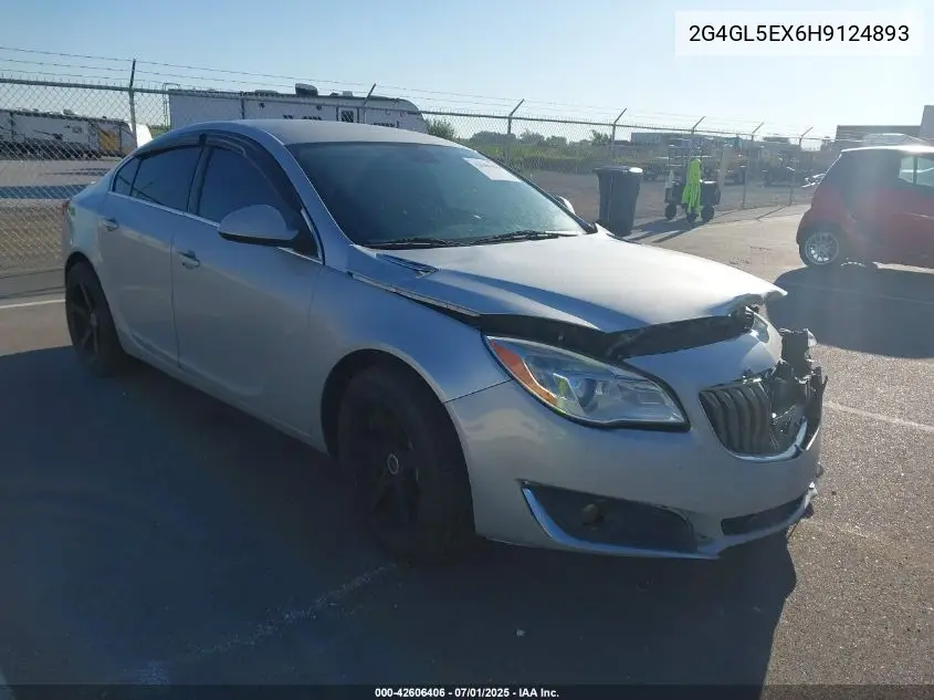 2017 Buick Regal Turbo Sport Touring VIN: 2G4GL5EX6H9124893 Lot: 42606406