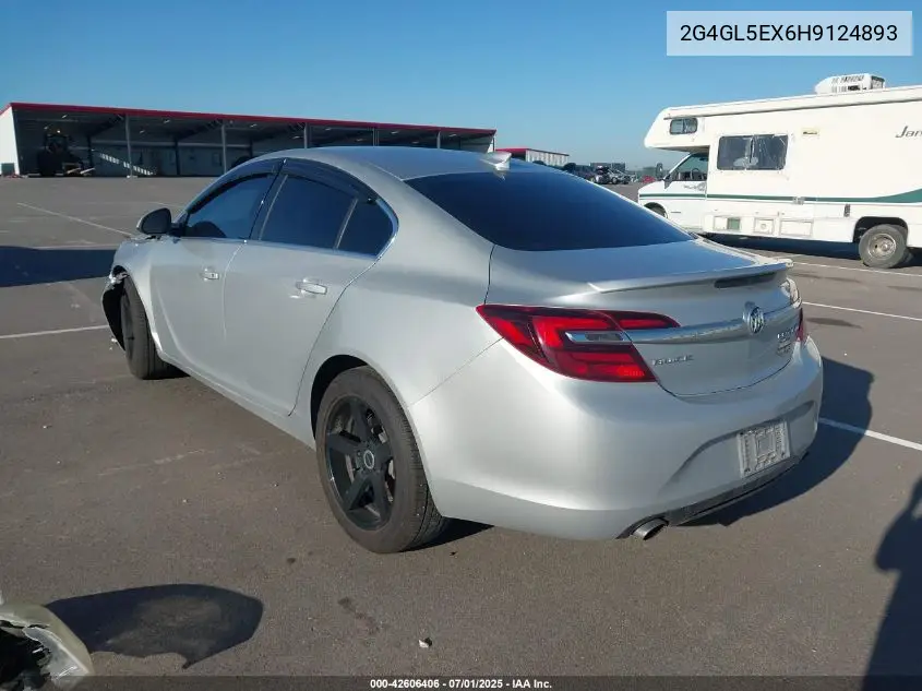 2017 Buick Regal Turbo Sport Touring VIN: 2G4GL5EX6H9124893 Lot: 42606406