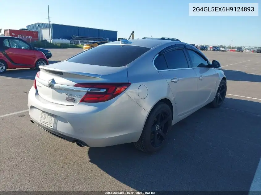 2017 Buick Regal Turbo Sport Touring VIN: 2G4GL5EX6H9124893 Lot: 42606406
