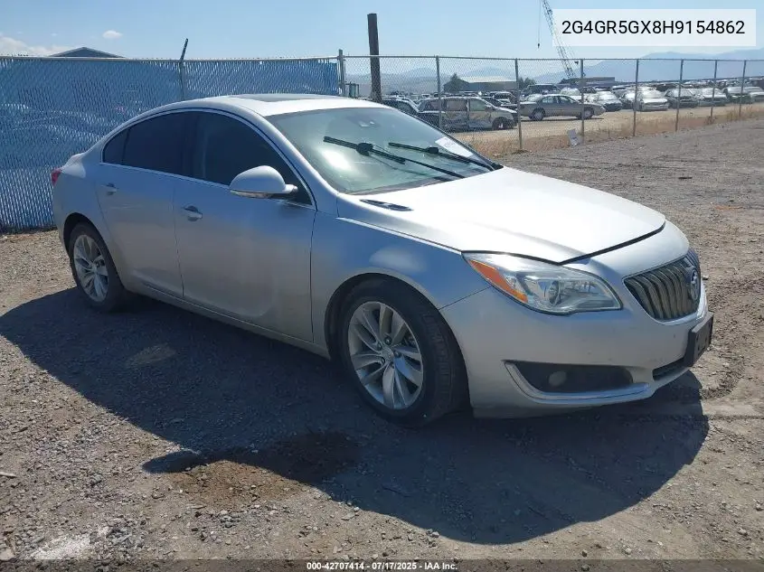 2G4GR5GX8H9154862 2017 Buick Regal Turbo Premium Ii