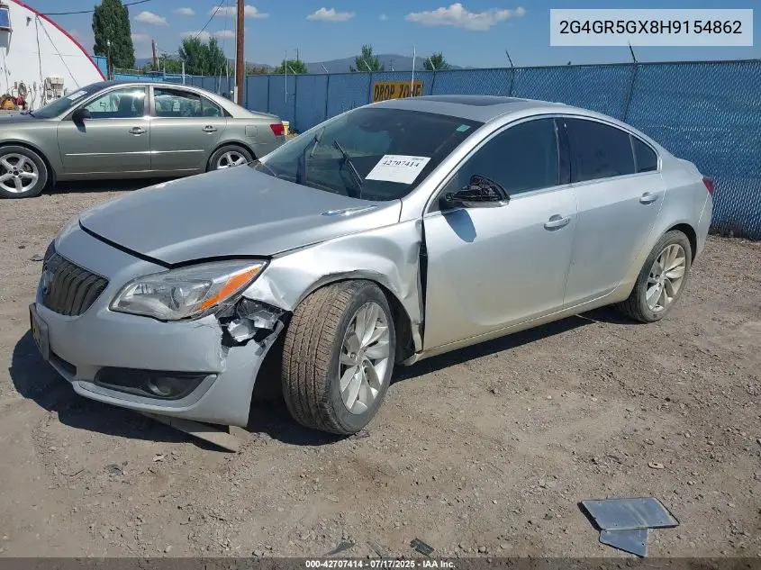 2G4GR5GX8H9154862 2017 Buick Regal Turbo Premium Ii