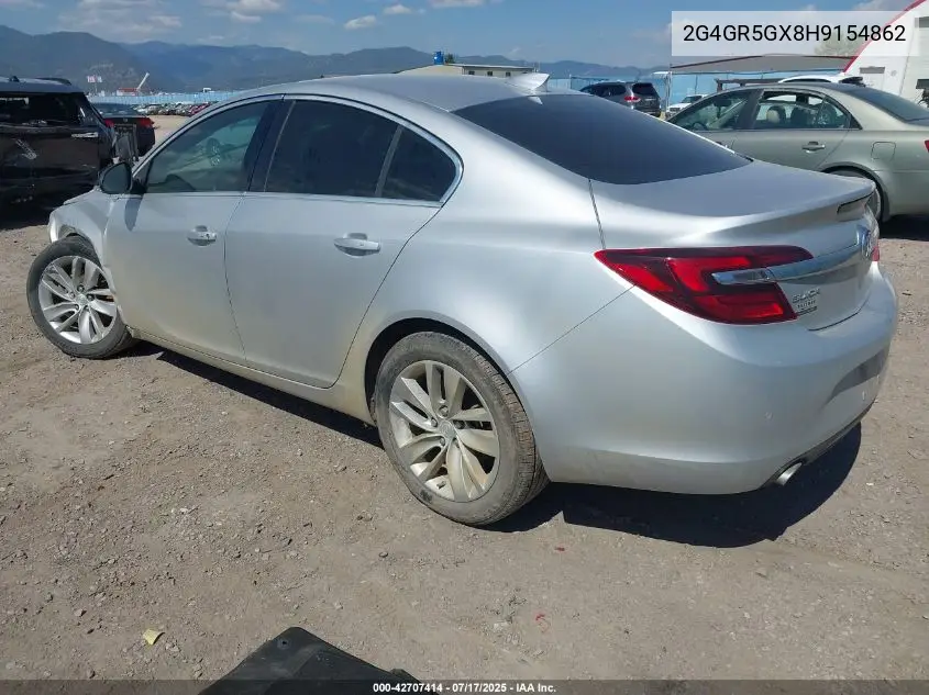 2G4GR5GX8H9154862 2017 Buick Regal Turbo Premium Ii
