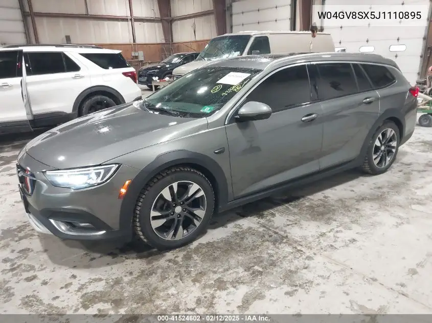 2018 Buick Regal Tourx Essence VIN: W04GV8SX5J1110895 Lot: 41524602