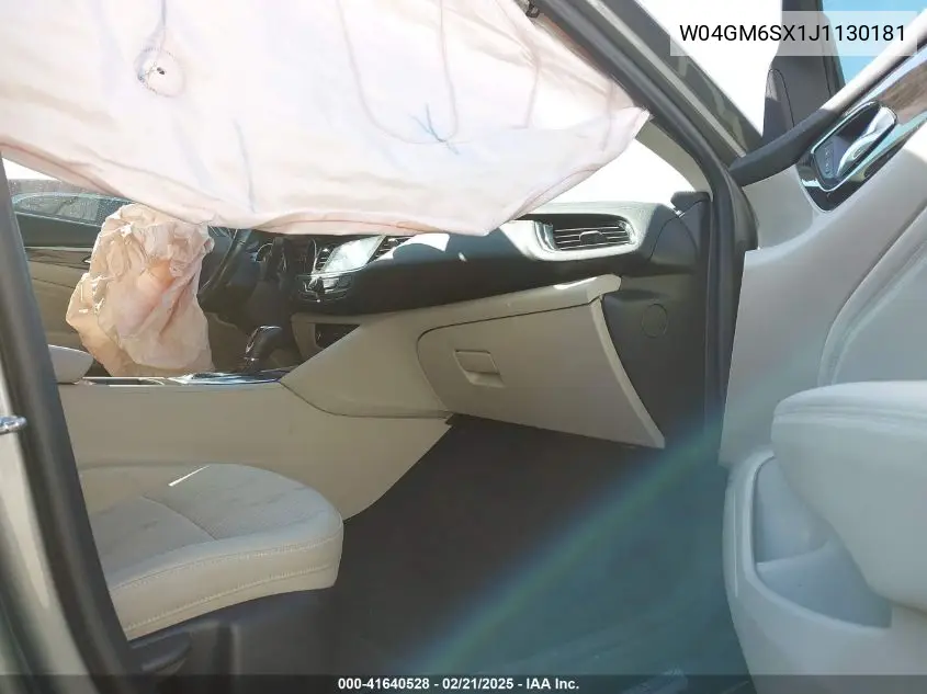2018 Buick Regal Sportback Preferred Ii VIN: W04GM6SX1J1130181 Lot: 41640528