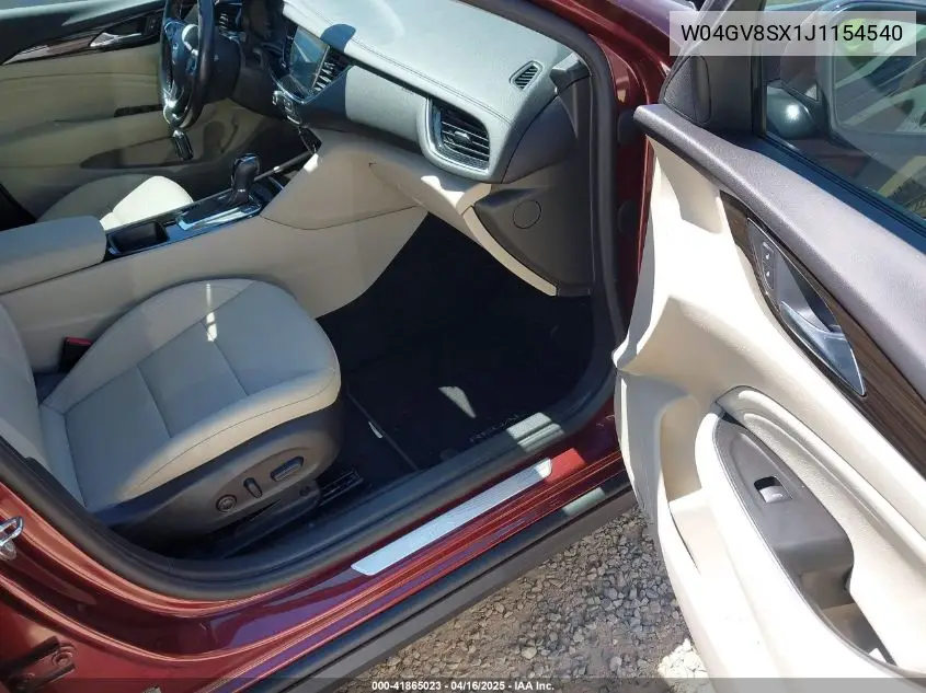 2018 Buick Regal Tourx Essence VIN: W04GV8SX1J1154540 Lot: 41865023