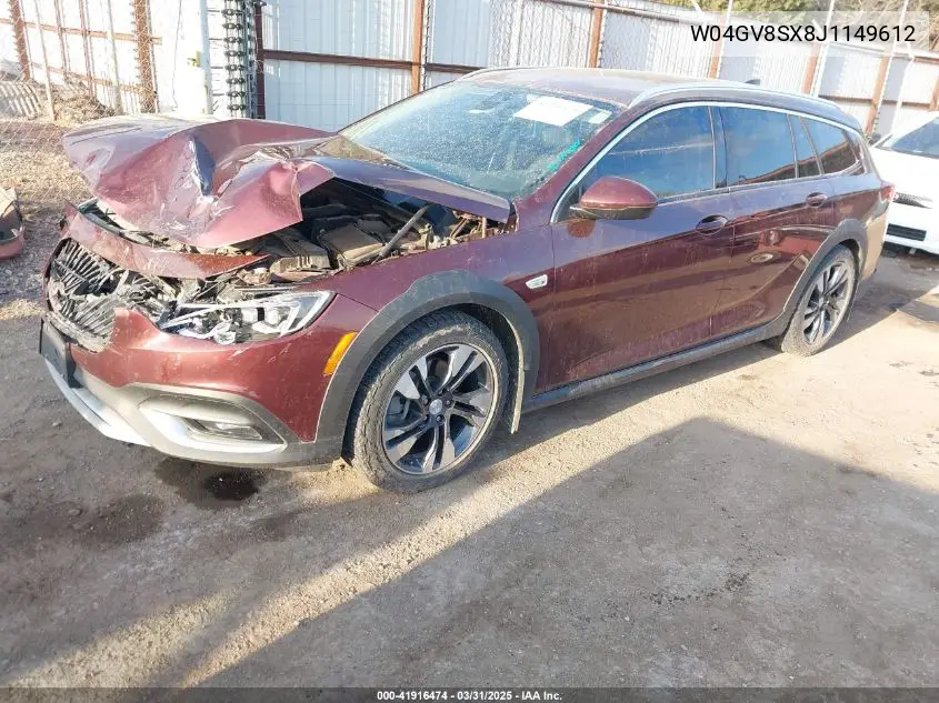 2018 Buick Regal Tourx Essence VIN: W04GV8SX8J1149612 Lot: 41916474