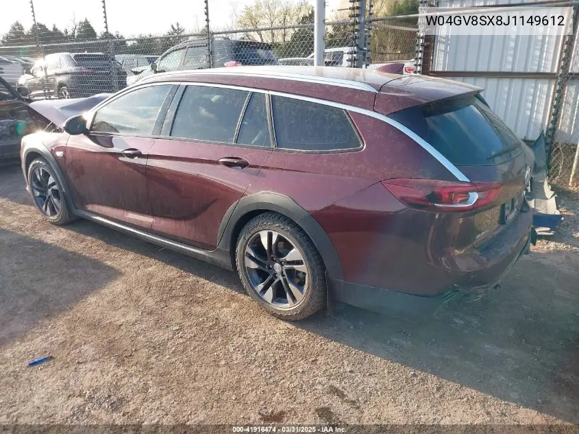 2018 Buick Regal Tourx Essence VIN: W04GV8SX8J1149612 Lot: 41916474