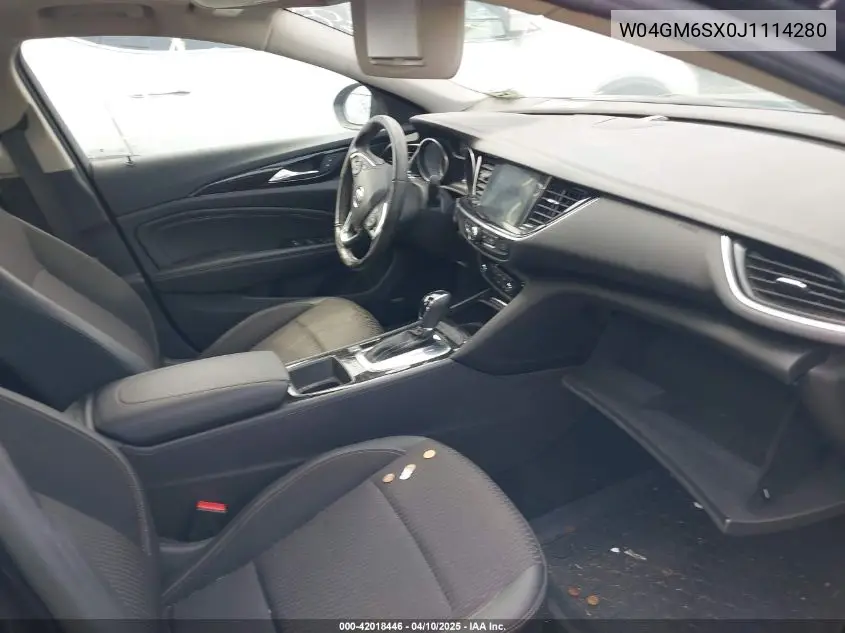 2018 Buick Regal Sportback Preferred Ii VIN: W04GM6SX0J1114280 Lot: 42018446