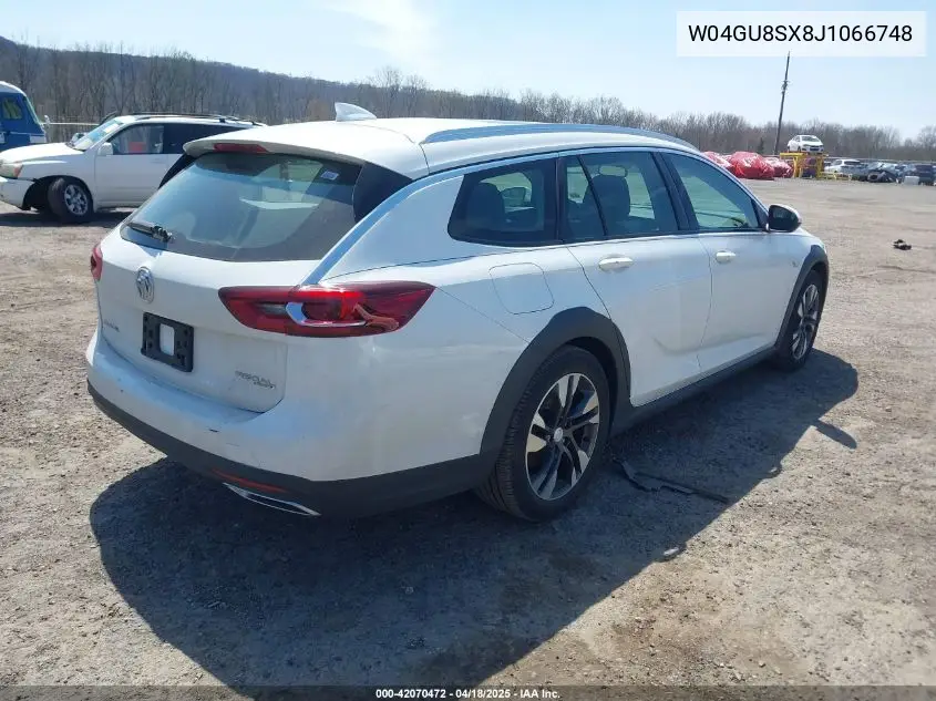 2018 Buick Regal Tourx Preferred VIN: W04GU8SX8J1066748 Lot: 42070472