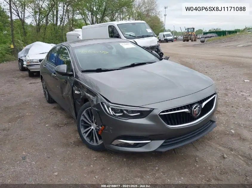 2018 Buick Regal Sportback Essence VIN: W04GP6SX8J1171088 Lot: 42166077