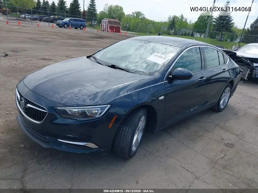 2018 Buick Regal Sportback Preferred VIN: W04GL6SX6J1164068 Lot: 42249618