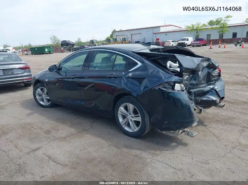 2018 Buick Regal Sportback Preferred VIN: W04GL6SX6J1164068 Lot: 42249618