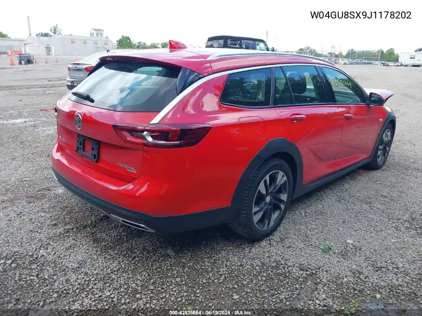 2018 Buick Regal Tourx Preferred VIN: W04GU8SX9J1178202 Lot: 42535664