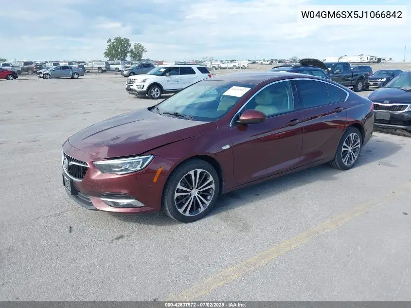 2018 Buick Regal Sportback Preferred Ii VIN: W04GM6SX5J1066842 Lot: 42637572