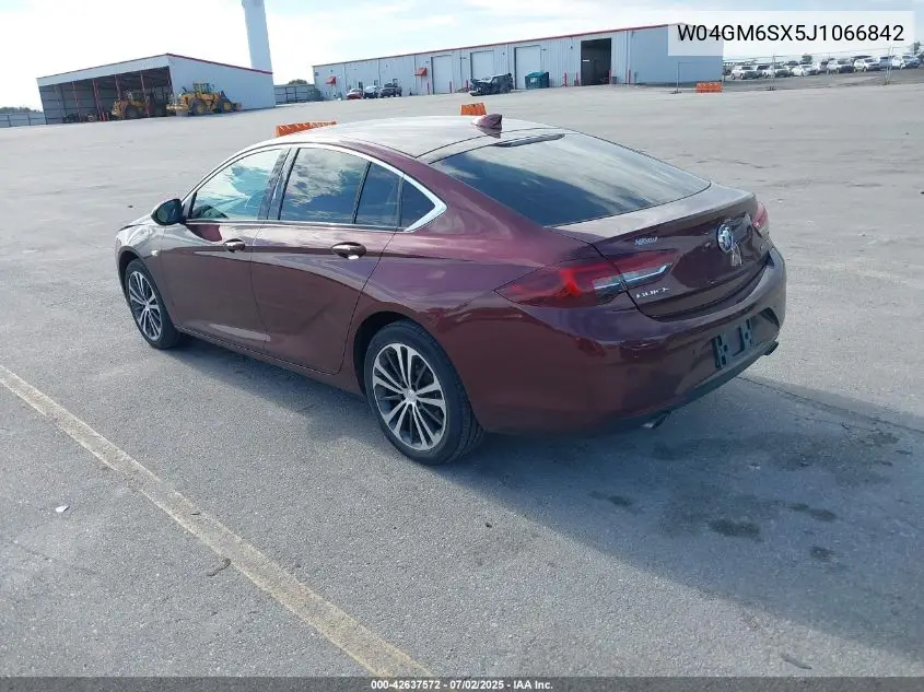 2018 Buick Regal Sportback Preferred Ii VIN: W04GM6SX5J1066842 Lot: 42637572