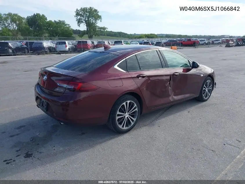 2018 Buick Regal Sportback Preferred Ii VIN: W04GM6SX5J1066842 Lot: 42637572