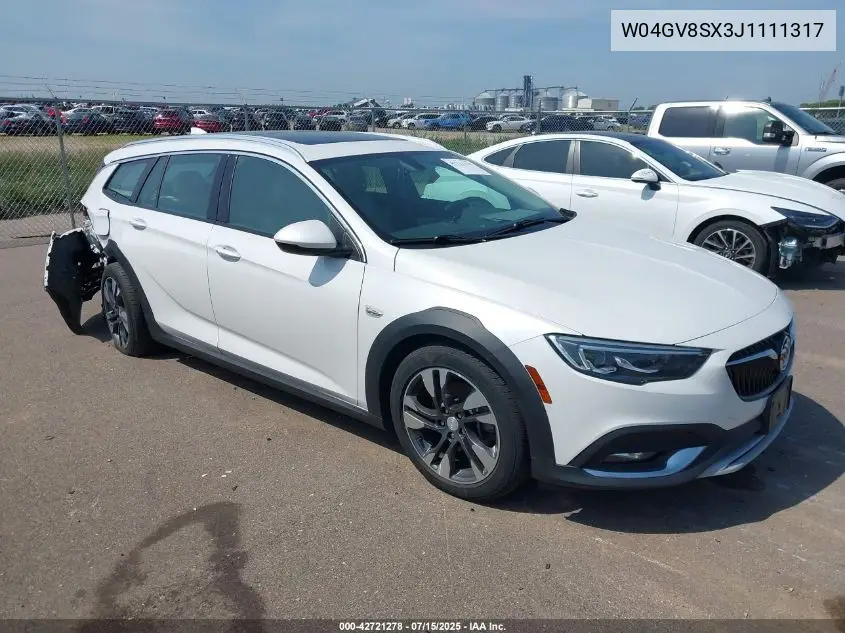 2018 Buick Regal Tourx Essence VIN: W04GV8SX3J1111317 Lot: 42721278