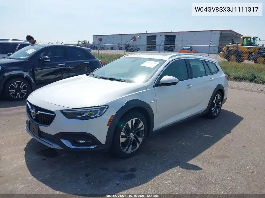 2018 Buick Regal Tourx Essence VIN: W04GV8SX3J1111317 Lot: 42721278