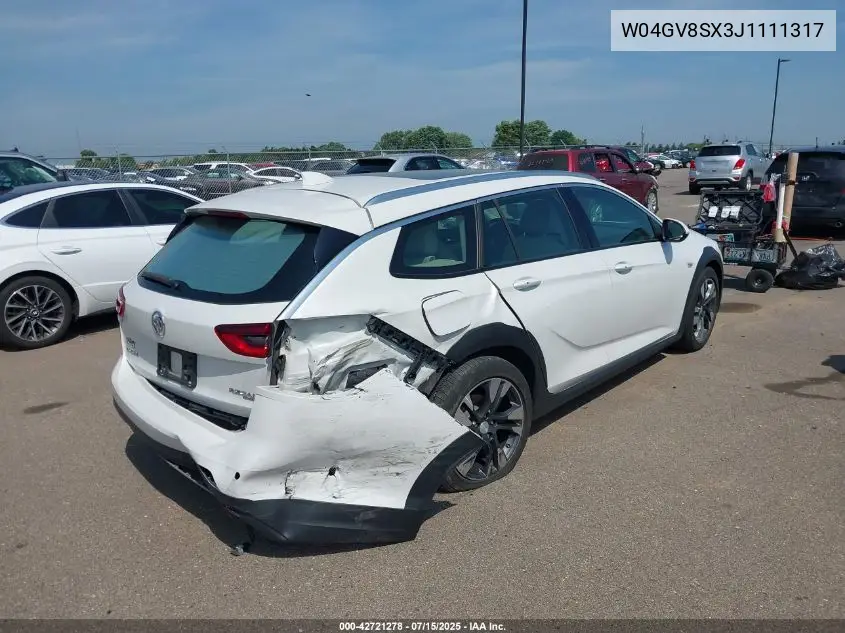 2018 Buick Regal Tourx Essence VIN: W04GV8SX3J1111317 Lot: 42721278