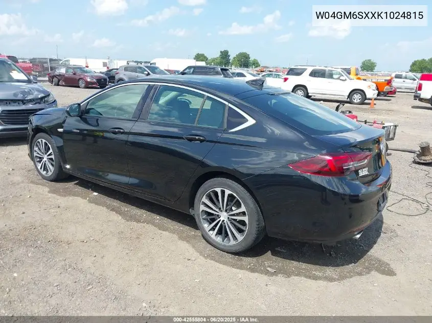 2019 Buick Regal Sportback Fwd Preferred Ii VIN: W04GM6SXXK1024815 Lot: 42555804