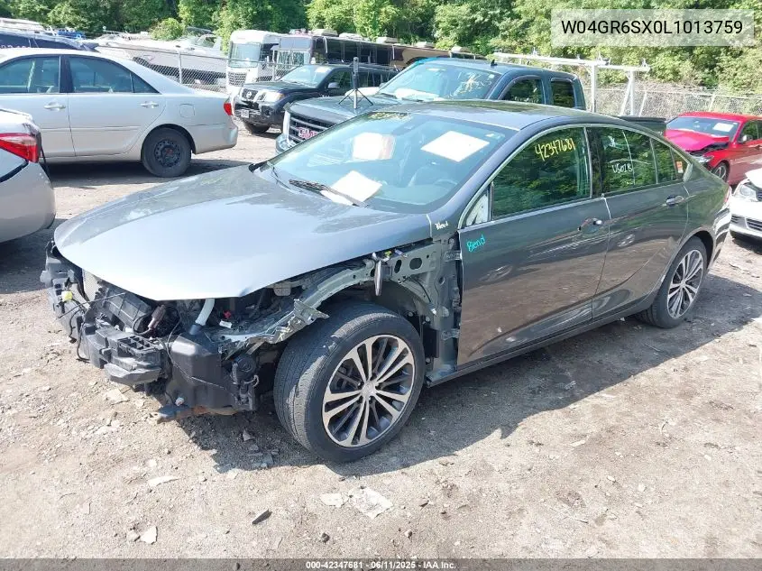 2020 Buick Regal Sportback Awd Essence VIN: W04GR6SX0L1013759 Lot: 42347681