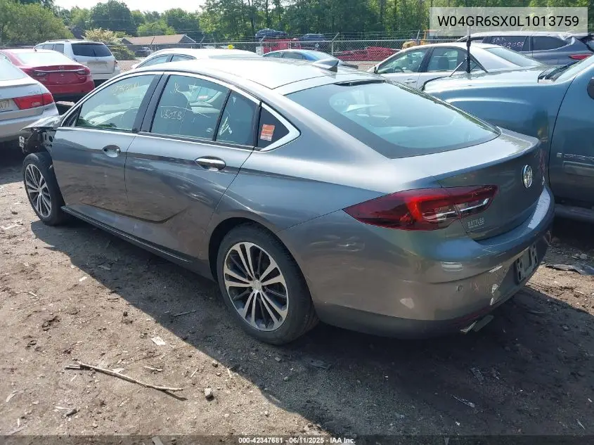 2020 Buick Regal Sportback Awd Essence VIN: W04GR6SX0L1013759 Lot: 42347681