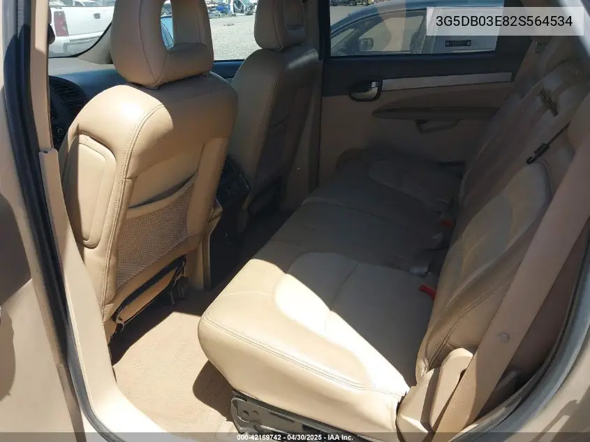 2002 Buick Rendezvous Cxl VIN: 3G5DB03E82S564534 Lot: 42169742
