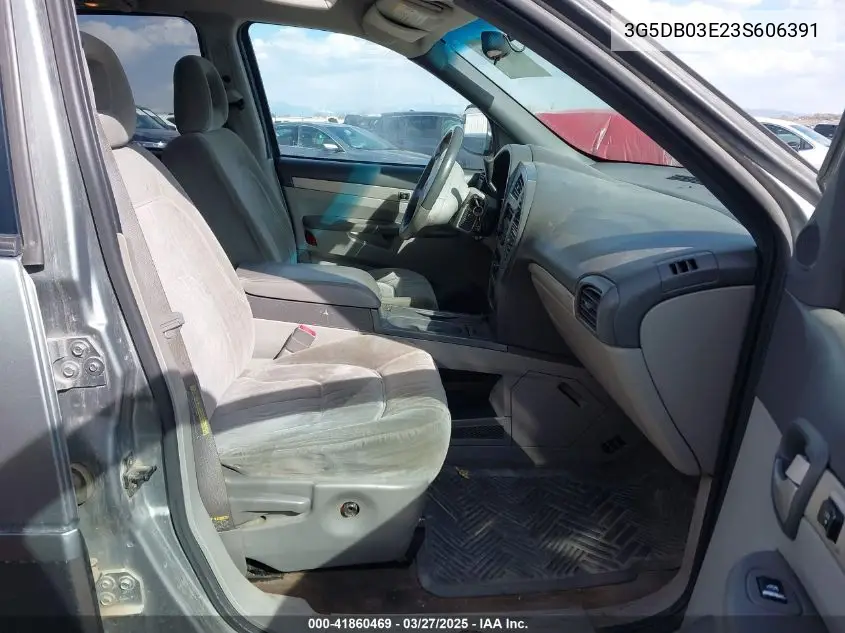2003 Buick Rendezvous Cx VIN: 3G5DB03E23S606391 Lot: 41860469
