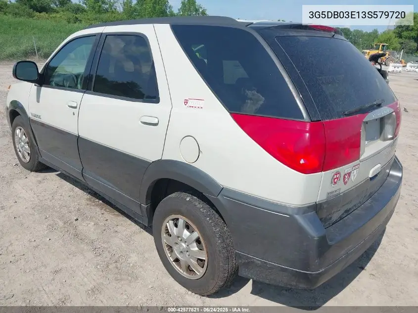 2003 Buick Rendezvous Cx VIN: 3G5DB03E13S579720 Lot: 42577821