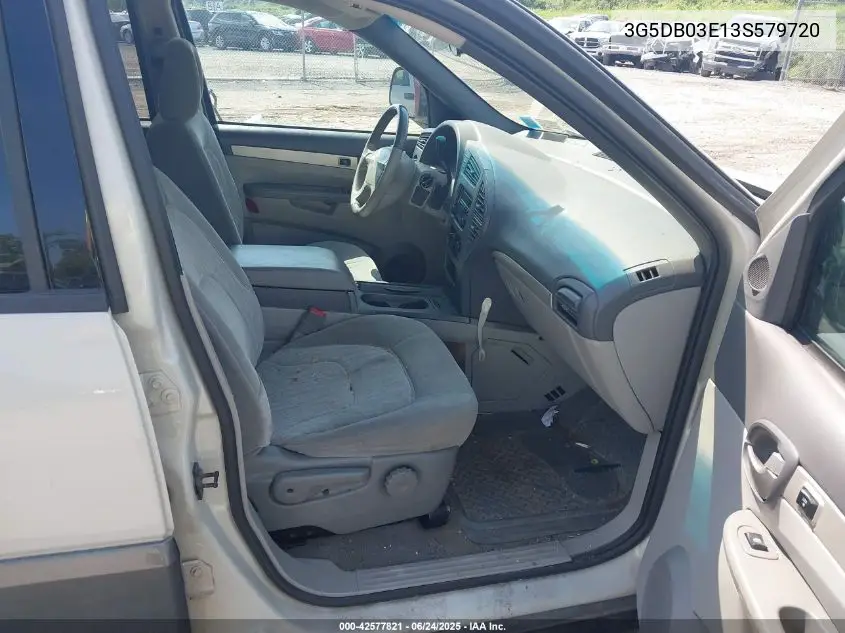 2003 Buick Rendezvous Cx VIN: 3G5DB03E13S579720 Lot: 42577821
