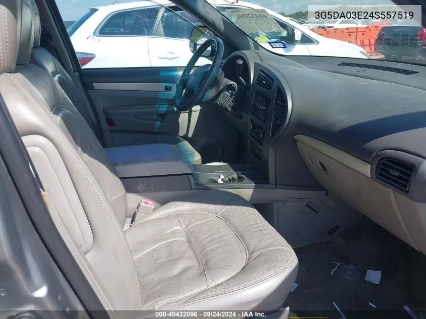 2004 Buick Rendezvous Cx VIN: 3G5DA03E24S557519 Lot: 40432096