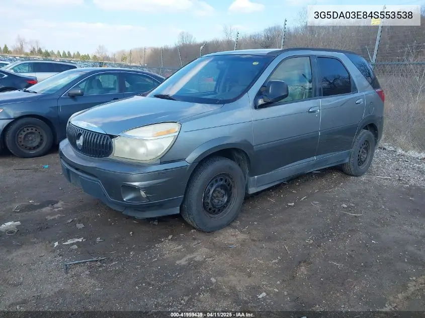 2004 Buick Rendezvous Cx VIN: 3G5DA03E84S553538 Lot: 41959439