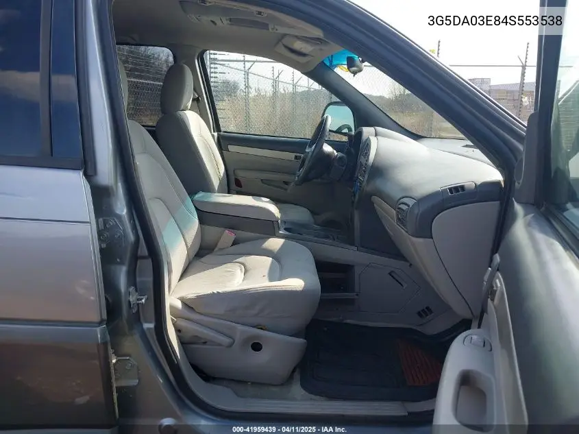 2004 Buick Rendezvous Cx VIN: 3G5DA03E84S553538 Lot: 41959439