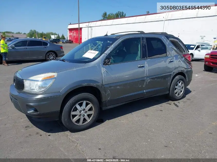 2004 Buick Rendezvous Cx VIN: 3G5DB03E54S544390 Lot: 42106492
