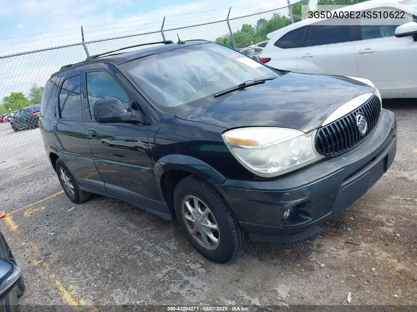 2004 Buick Rendezvous Cx VIN: 3G5DA03E24S510622 Lot: 42204271