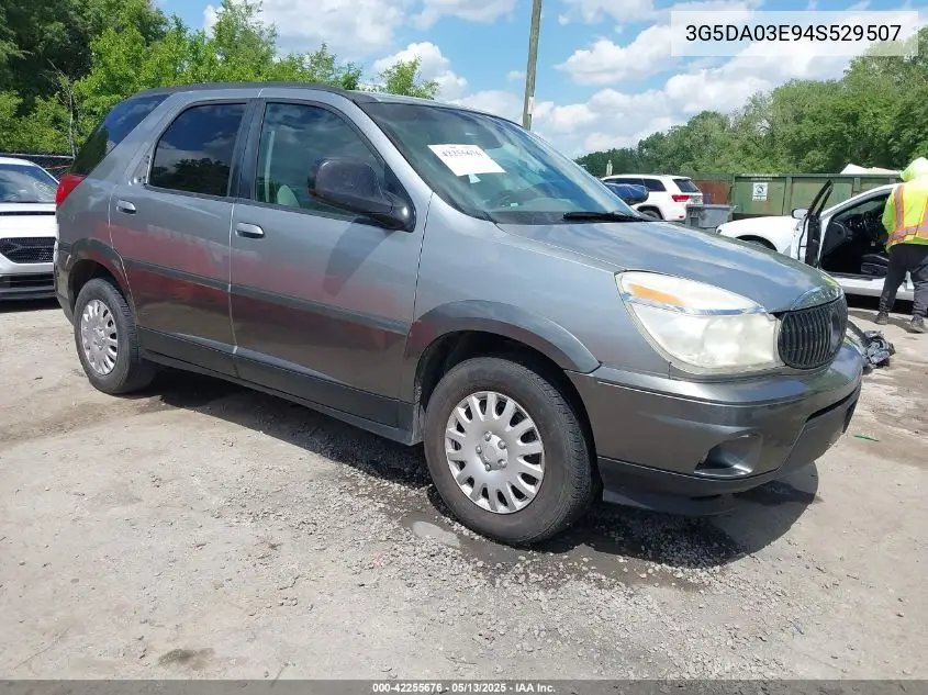 2004 Buick Rendezvous Cx VIN: 3G5DA03E94S529507 Lot: 42255676