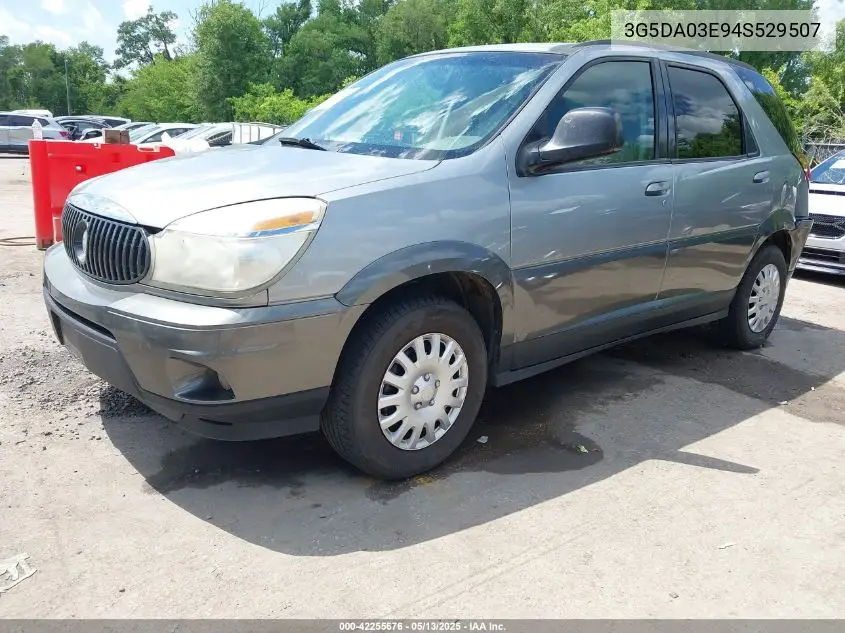 2004 Buick Rendezvous Cx VIN: 3G5DA03E94S529507 Lot: 42255676