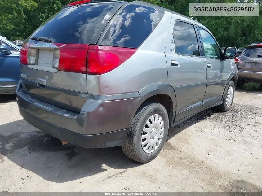 2004 Buick Rendezvous Cx VIN: 3G5DA03E94S529507 Lot: 42255676