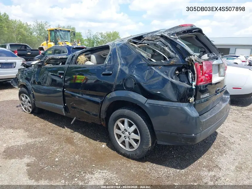 2004 Buick Rendezvous Cx VIN: 3G5DB03EX4S507898 Lot: 42381144